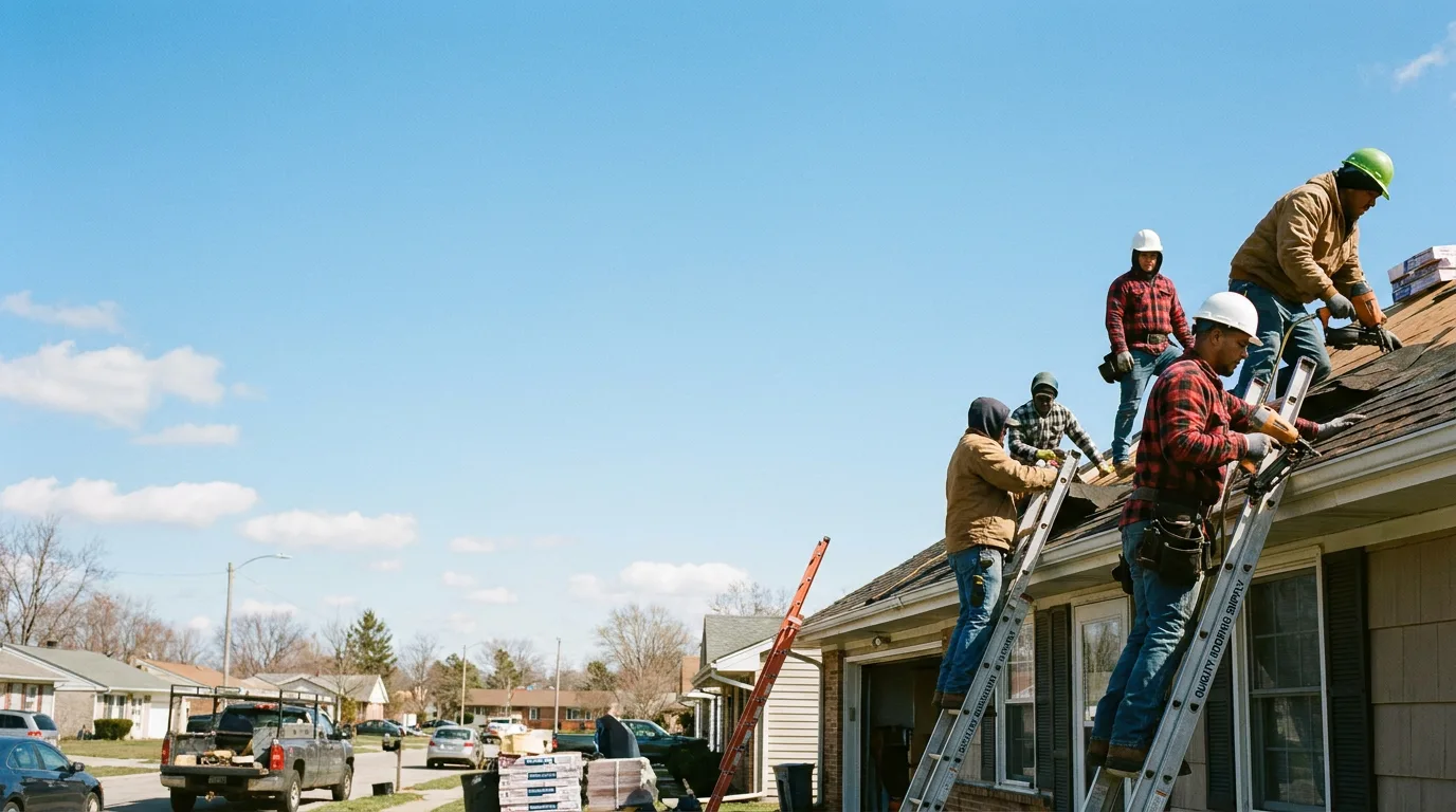 Roofing in Trinway, OH near me